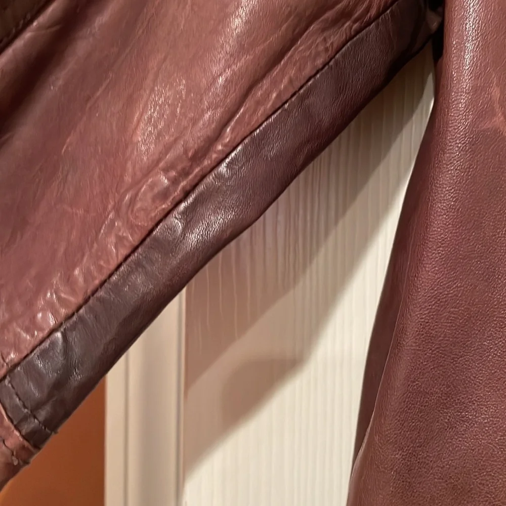 Cole Haan Mens Leather-Lambskin Jacket. Never Worn NWOT. Size XL.  Super Soft.